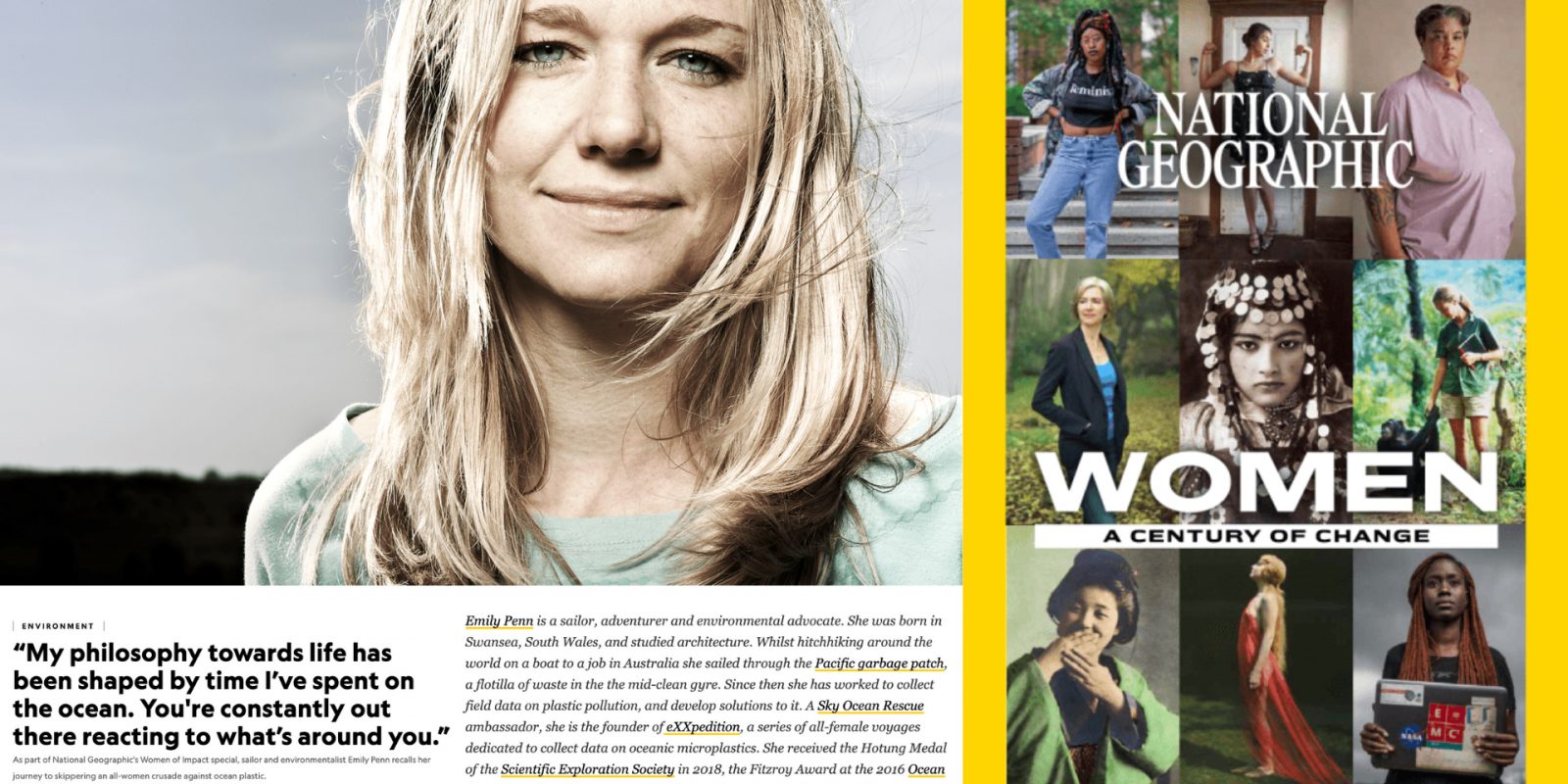 National Geographic eXXpedition Emily Penn _ women of impact